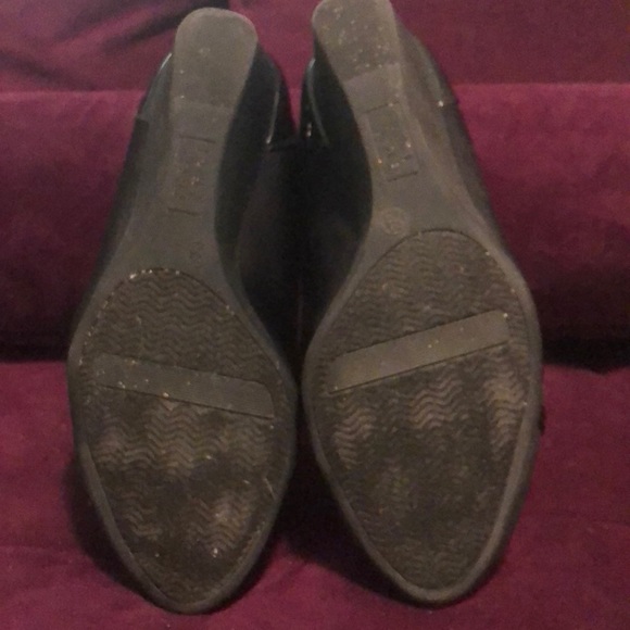 Black patent platform heels - Picture 3 of 4